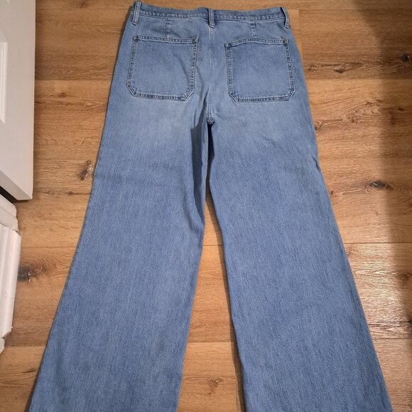 S/S2024 31Tall J. Crew Sailor Denim Trouser in Blue River Wash 31/12 Tall - Picture 4 of 9